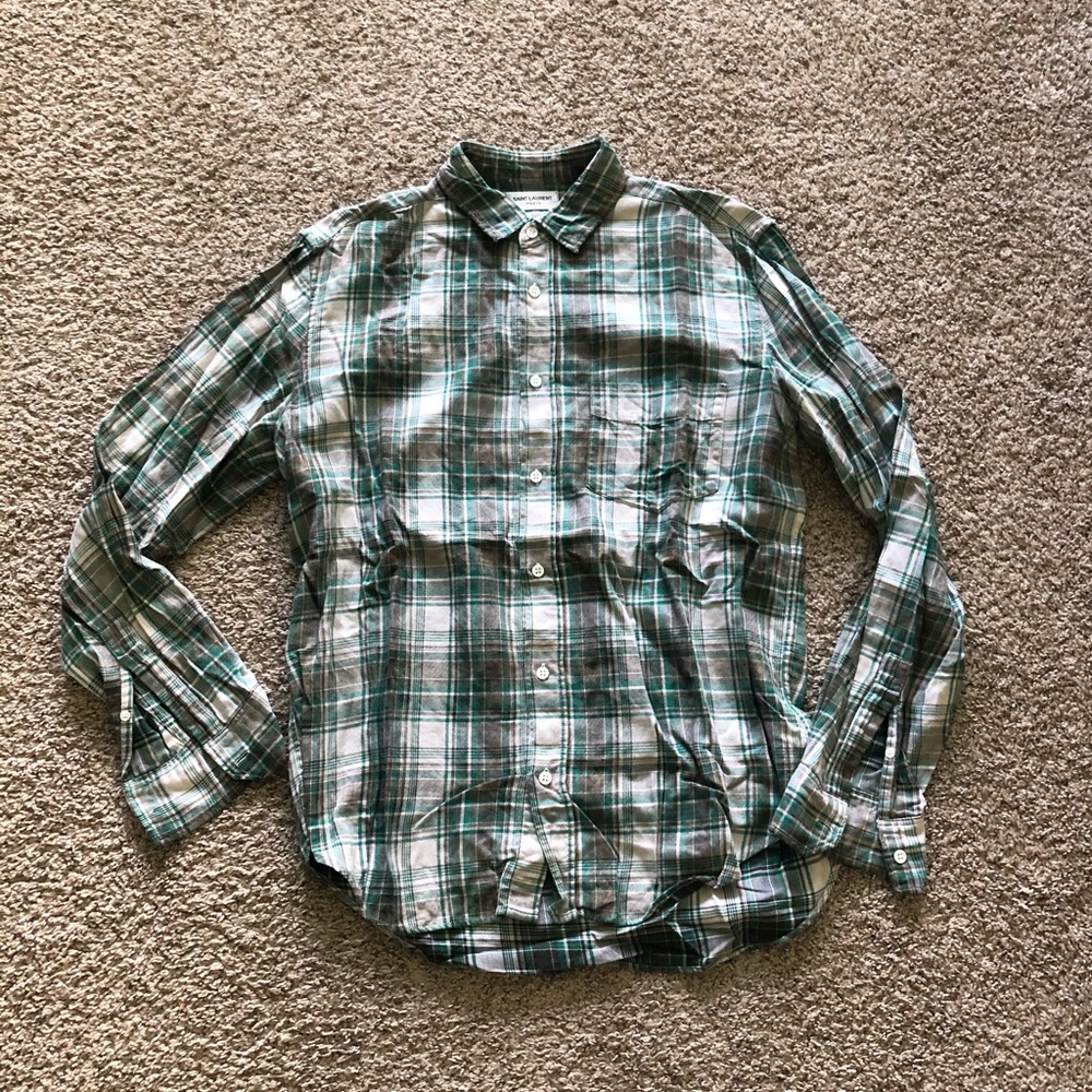 Saint Laurent Men’s ButtonDown